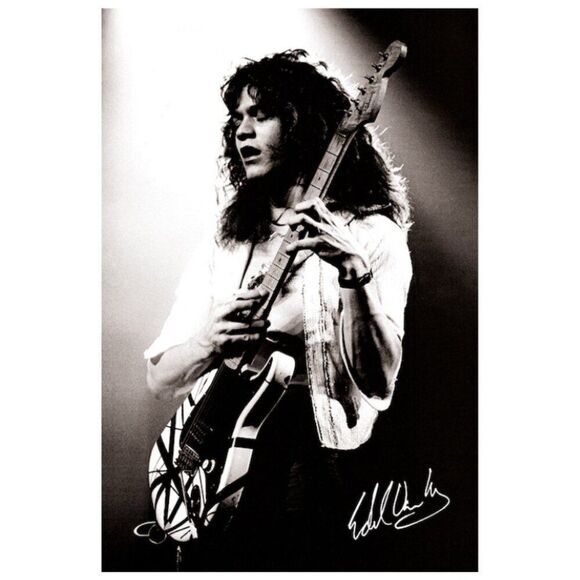 EDDIE VAN HALEN Poster 24 X 36 LARGE New - Picture 2 of 9